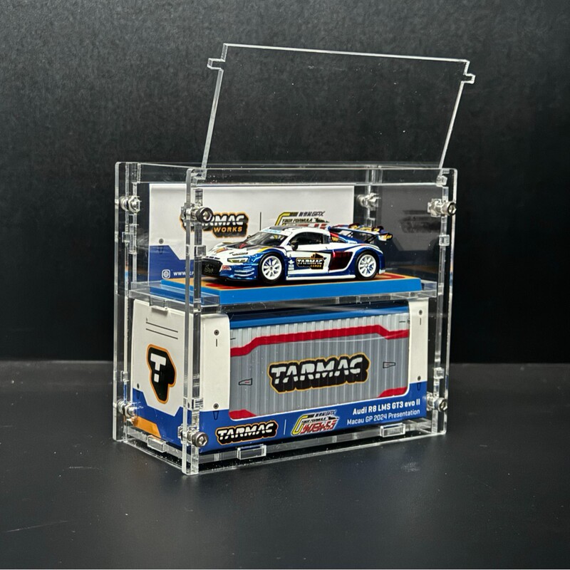 ♔ Minigt Tlv Tw 1:64 Screw-Assembled Acrylic Display Box (Car Not Included) ♔ Minigt Tlv Tw 1:64 Screw-Assembled Acrylic Display Box (Car Not Included)