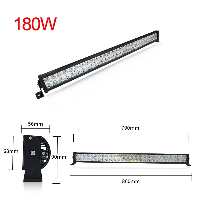 Directly supplied by the manufacturer, popular e-commerce product: dual-row LED car light 240W long strip light, off-road vehicle light, roof light, inspection light
