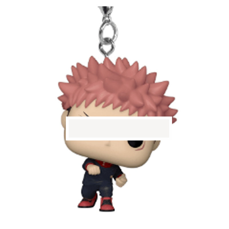 Keychain transfronterizo dibujos animados colgante regalo hecho a mano