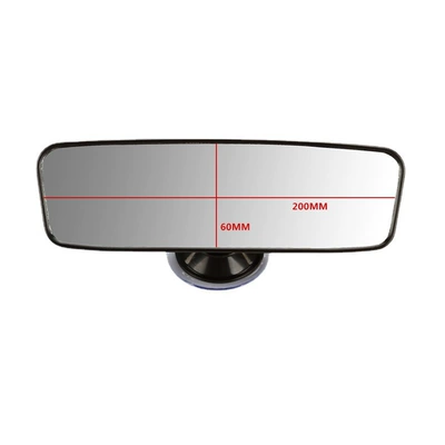 Other Automotive Interior Supplies Suction Cup Type Wide-Angle Flat - 20060-white-mirror-one-set