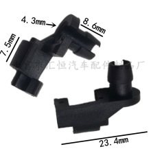 适用GM福特克莱斯勒汽车门锁推拉杆夹 车门锁扣16607593 16627328