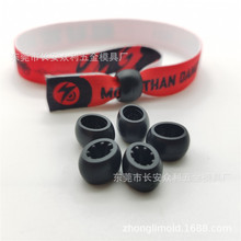 圆球形手腕带倒刺扣 U形手腕带塑胶扣 工厂直销  现货批发