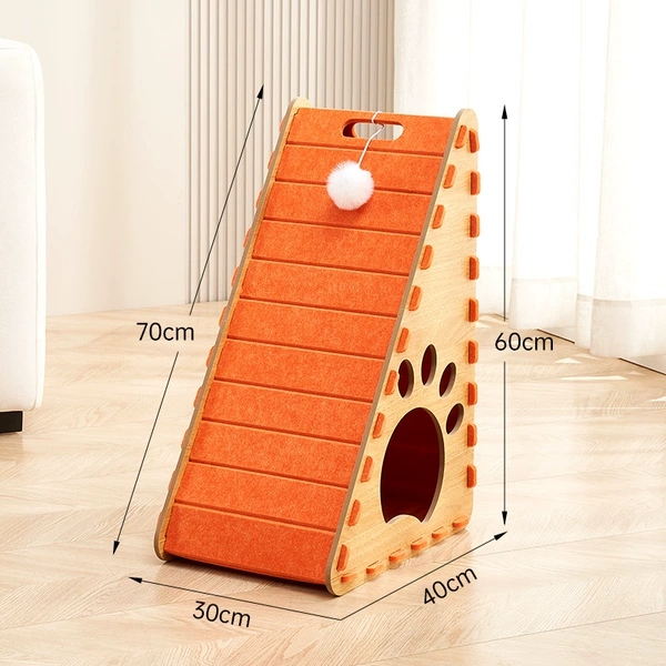 [Orange] Triangular Cat Nest