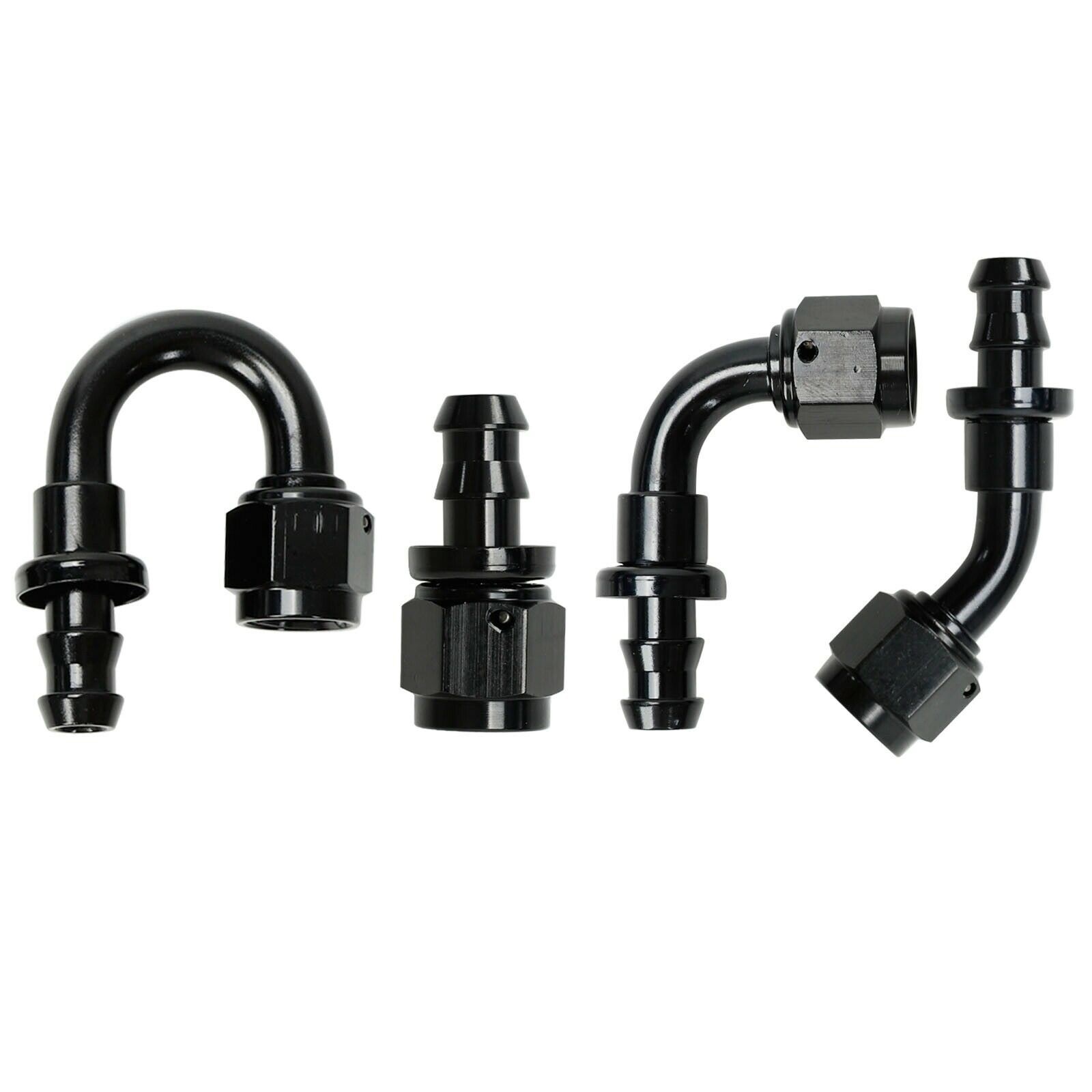 Auto Parts Accessories Modified Upside-down Oil Cooling Connector Aluminum Alloy Upside-down Oil Pipeertion Push-lock Connector