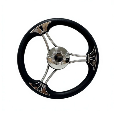Three-spoke stainless steel 304 Sükan çarxları