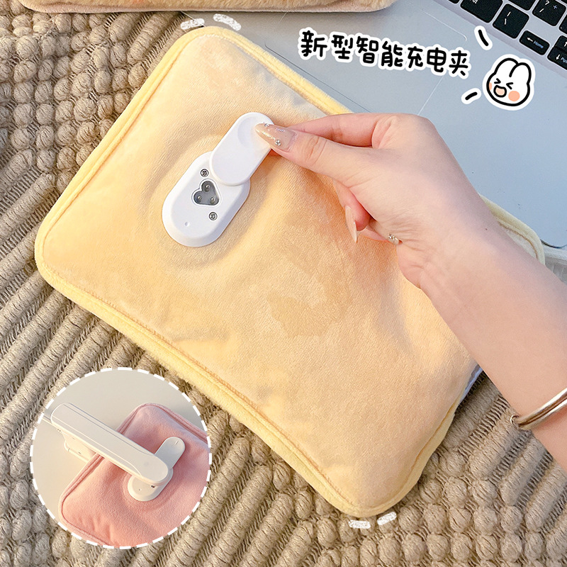 2024 nueva bolsa de agua caliente recargable con inyección de agua caliente y frío portátil bolsa de agua caliente grande al por mayor