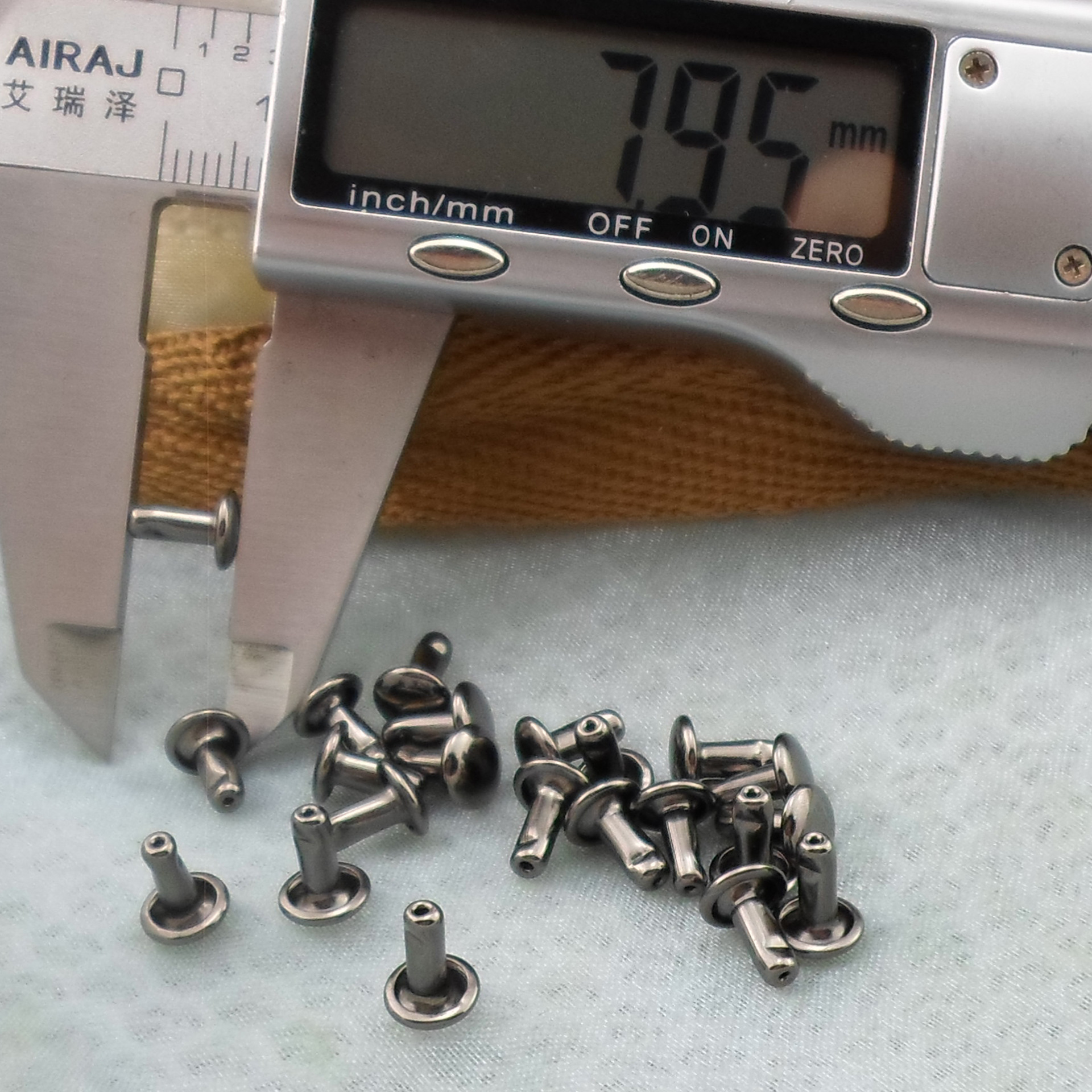 （铜材料）6MM×8MM双面铜脚