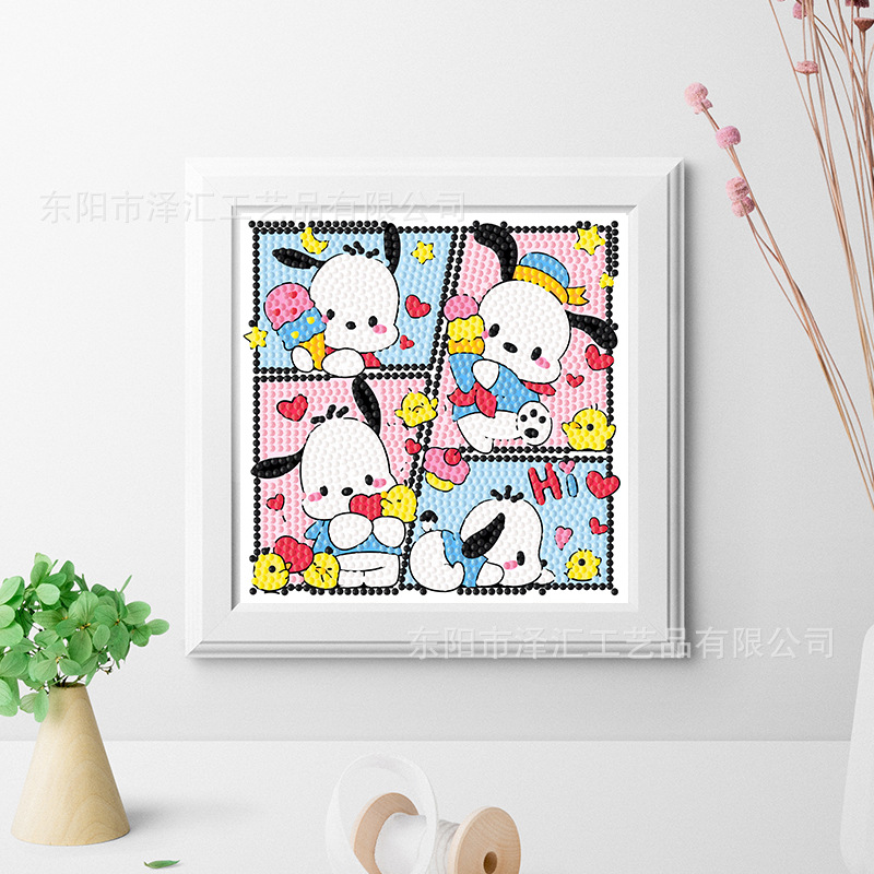 Nuevos niños 5d educativos rhinestone pintura hecha a mano DIY diamante pintura juguete creativo dibujos animados princesa serie image 34