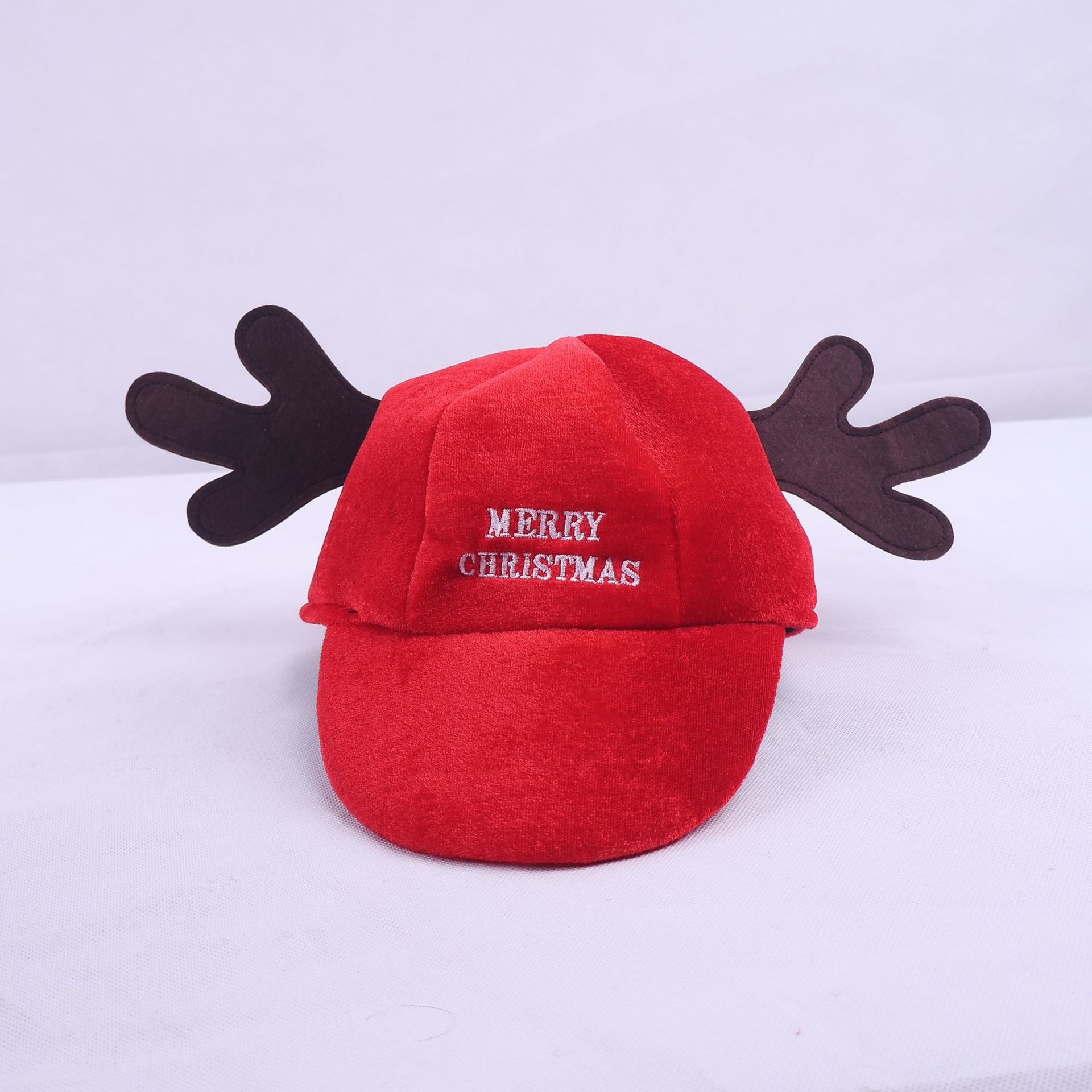 La gorra de béisbol de asta de venado se puede personalizar con gorra de venado Merry Christmas