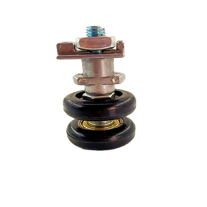 608包胶滚珠轴承滚轮 尼龙滚轮滑轮 推拉门轨道轴承滚轮8*32*11mm