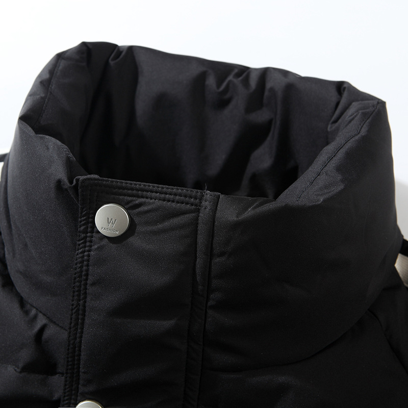 Men's Clothing supply of men's thick warm stand collar Silk cotton jacket winter new fashion casual short bread coat jacket_voghion.com