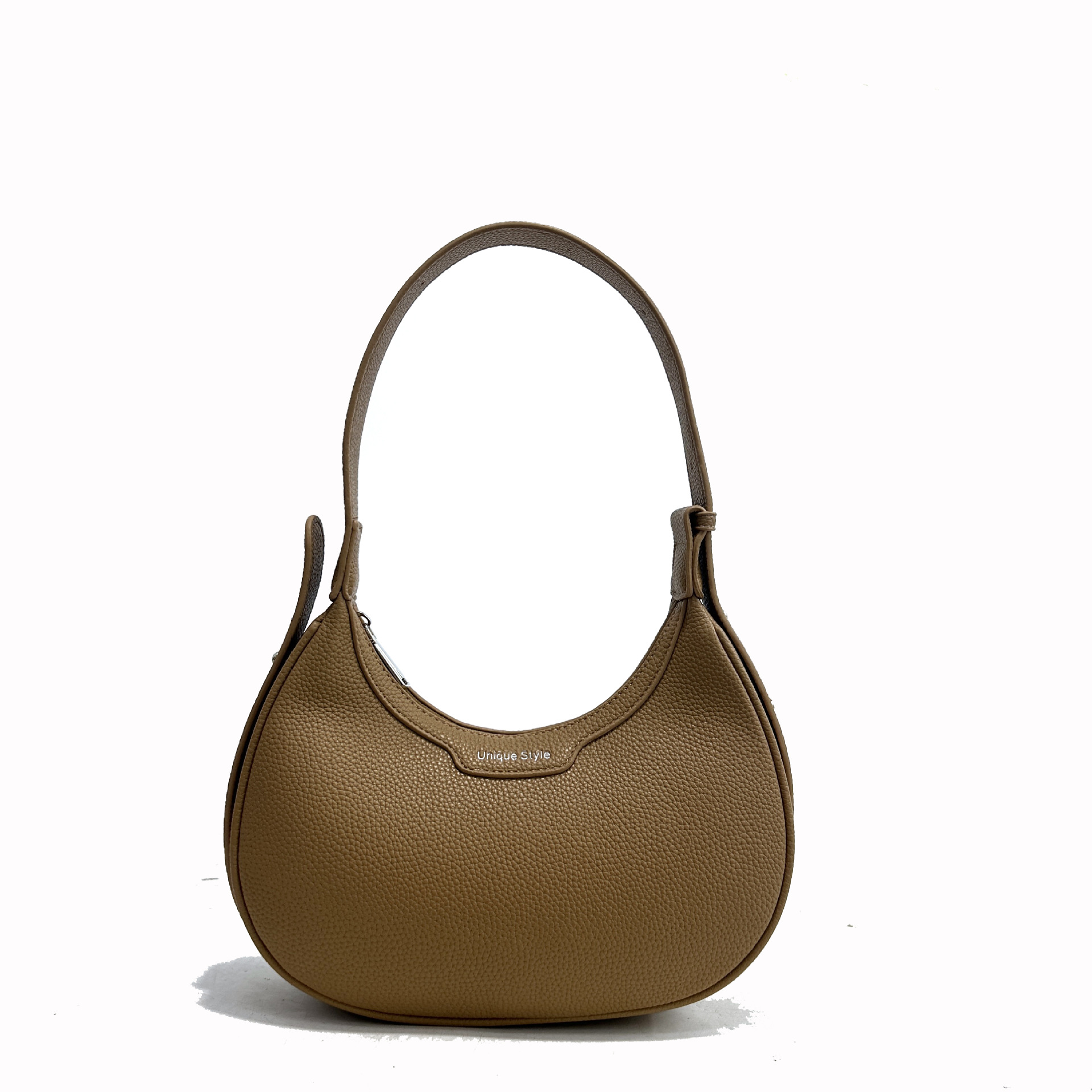 Nueva moda moda bolsos de brazo, bolsos de mujer coreanos, bolsos de hombro con cremallera, bolsos de silla de viaje, sensación de alto nivel.