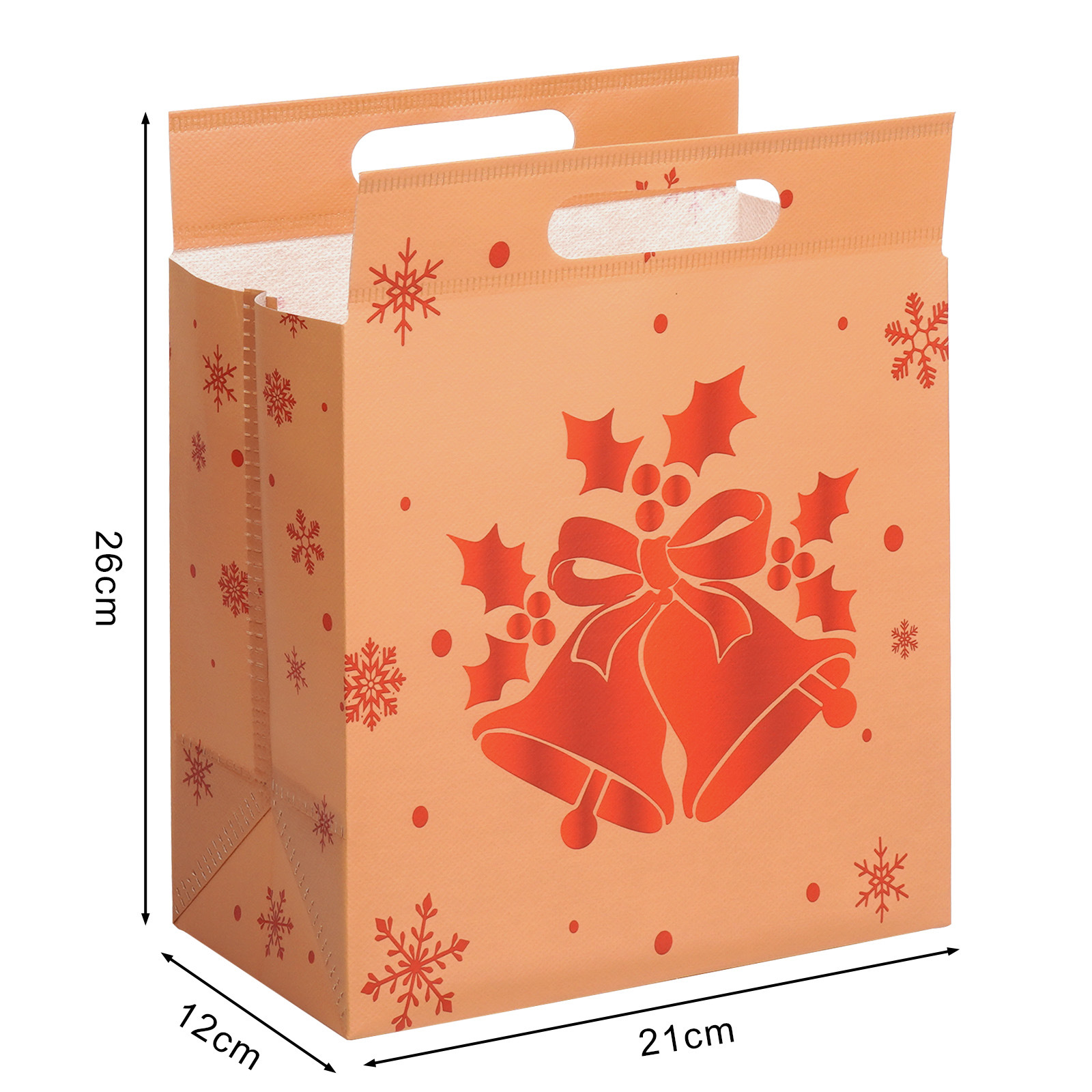 Engrosar las bolsas de Navidad no tejidas bolsas de regalo grandes bolsas de regalo promoción de tiendas de centros comerciales bolsas de mano se pueden imprimir logotipos image 9