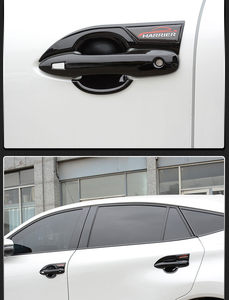 Suitable for Toyota Lingfang Door Bowl Handle Weisa Car Door Handle Scratch Protection Door Wrist Sticker Exterior Decoration Modification Accessories