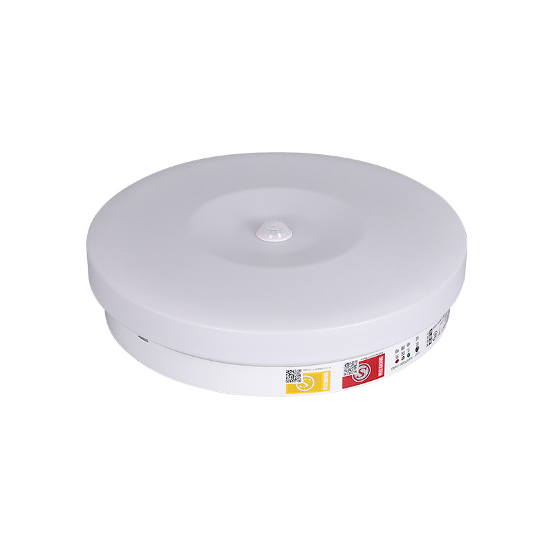 Induction fire ceiling light with light music for corridor