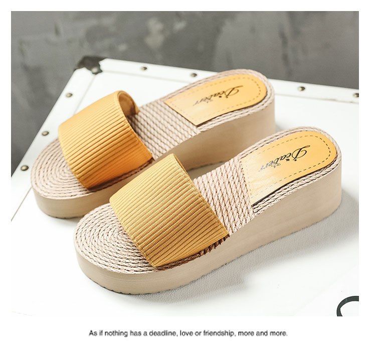 Women's Casual Solid Color Round Toe Slides Slippers display picture 2