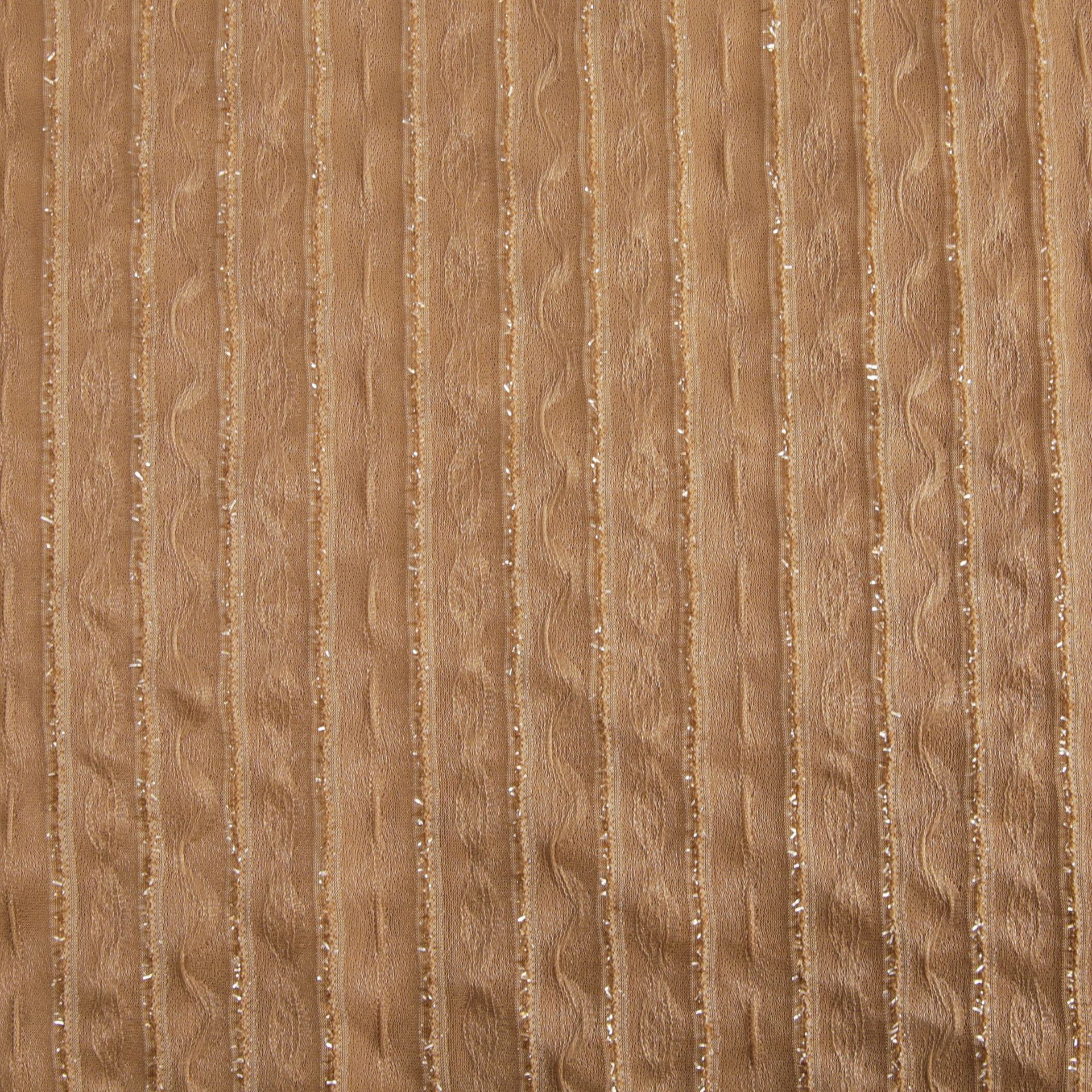 竖条波浪椭圆规则亮丝针织提花柔软轻滑薄春夏外套连衣裙面料