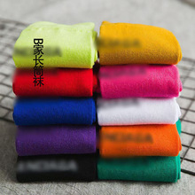 彩色袜子女长筒袜四季款ins潮流糖果色马卡龙中筒袜学生运动棉袜