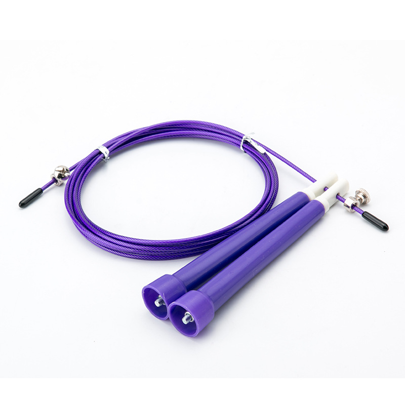 6551 Racing cuerda de saltar de alambre de acero estudiante deportes competencia de fitness saltar la cuerda examen de entrada de la escuela secundaria saltar la cuerda 3 M alambre de acero de alta velocidad saltar la cuerda