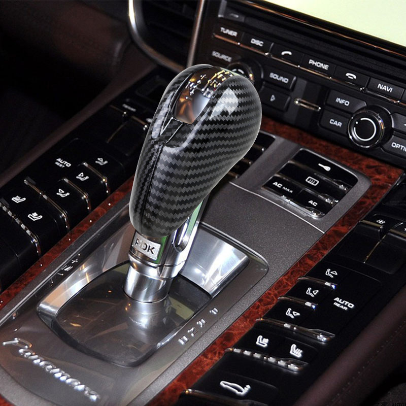 Suitable for Porsche MACAN Cayenne Paramela 718 gear handle cover 911 gear head cover protective modification