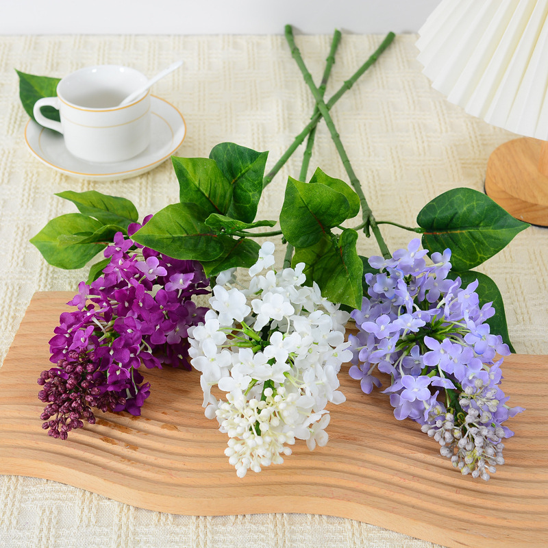 Lilac lilac artificial flower artificial flower home display flower hotel wedding studio decoration floral flower Lilac lilac artificial flower artificial flower home display flower hotel wedding studio decoration floral flower