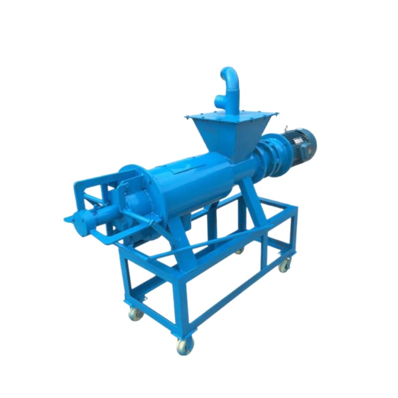 Aparato de separación totalmente automático especial para granja de acero inoxidable con deshidratación sólido-líquido de tambor de filtro