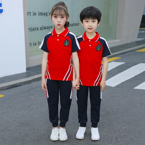 中小学生儿童校服幼儿园园服短袖长裤短裤短裙校服运动服套装