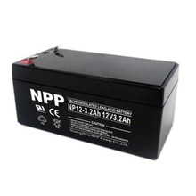 耐普蓄电池12V2.3AH铅酸蓄电池监护仪器监控安防消防电力电池