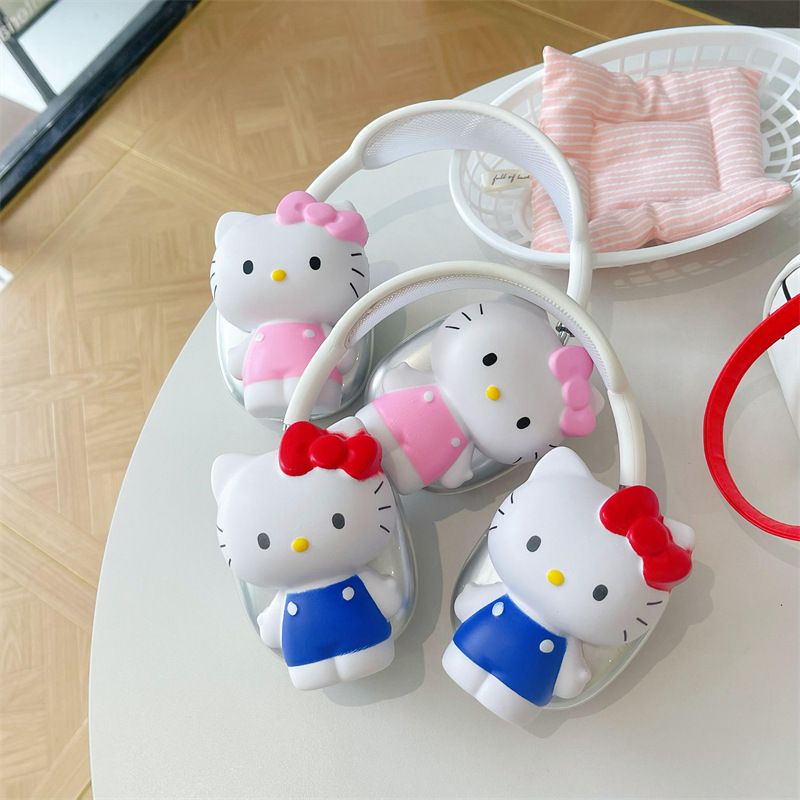 Pinch KT Cat Protective Case for Apple airpods Max Headset Headphone Protective Case airpods Cute