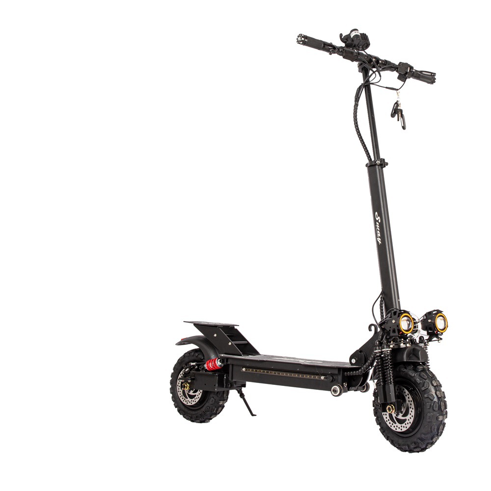 11inch Adult Electric Folding Scooter Dual Drive Motor Electric Car Lithium Battery Electric Scooter