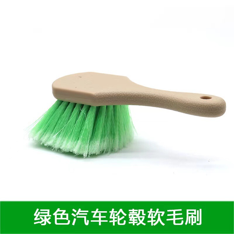 Factory direct car wash tool brush car tire cleaning brush wheel cleaning brush carpet brush short handle car brush