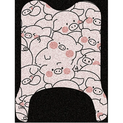 and non-slip foot pads, Electric vehicle foot mat - piglet