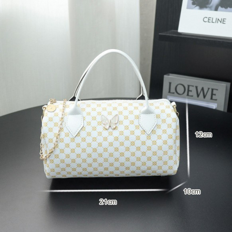 Bolsos de mujer de comercio exterior bolsos al por mayor bolsos de moda simple bolsos de mano 2025 nuevo estilo coreano bolsos de hombro almohada de aire image 4