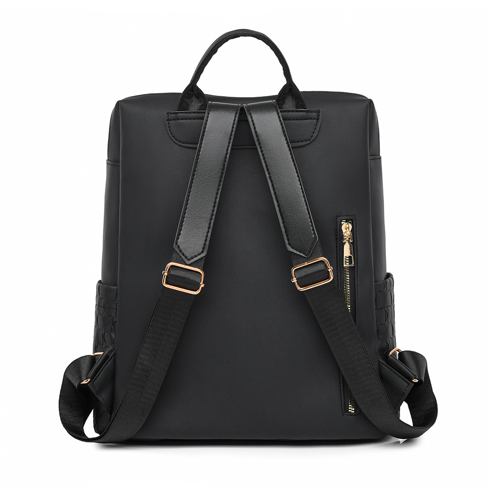 Mochila retro de moda para mujer 2024 nuevo estilo simple multifuncional de gran capacidad mochila de viaje al aire libre mochila escolar al por mayor