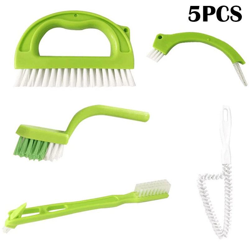 Factory Direct 5-piece cross-border seam brush grouting brush suit cleaning gap household cleaning brush suit