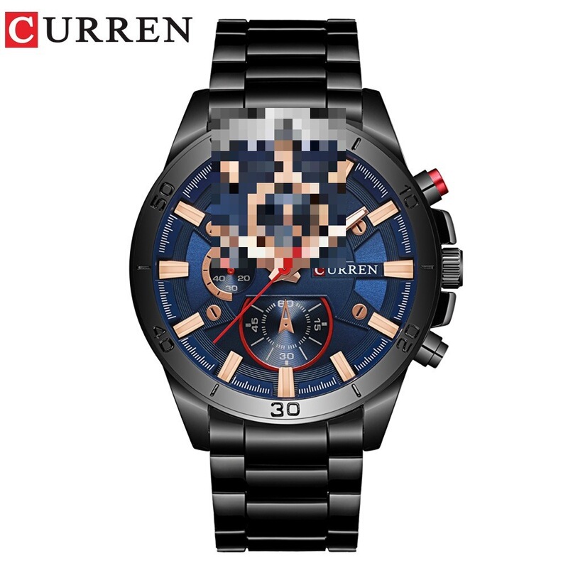 CURREN 8275 waterproof quartz watch, men's business watch, casual men's fashion watch