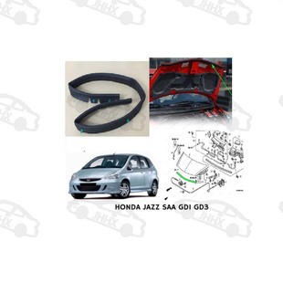 JAZZ/FIT FIT hatchback 2003 -2008 cover rubber strip engine cover sealing strip front cover edge rubber strip
