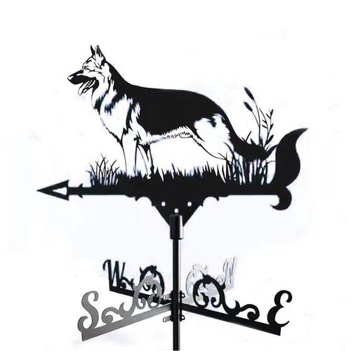 Amazon New Sailing Ship Wind Vane Metal Silhouette Decor Craft Ornament Metal Garden Courtyard Ornament