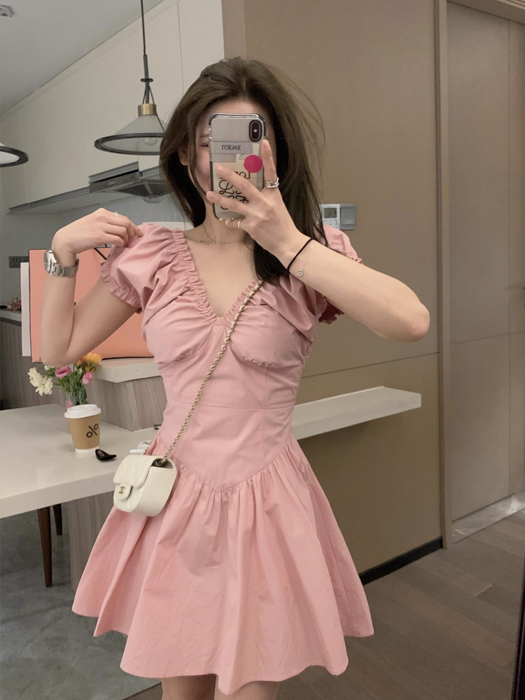 Fuchsia summer dress