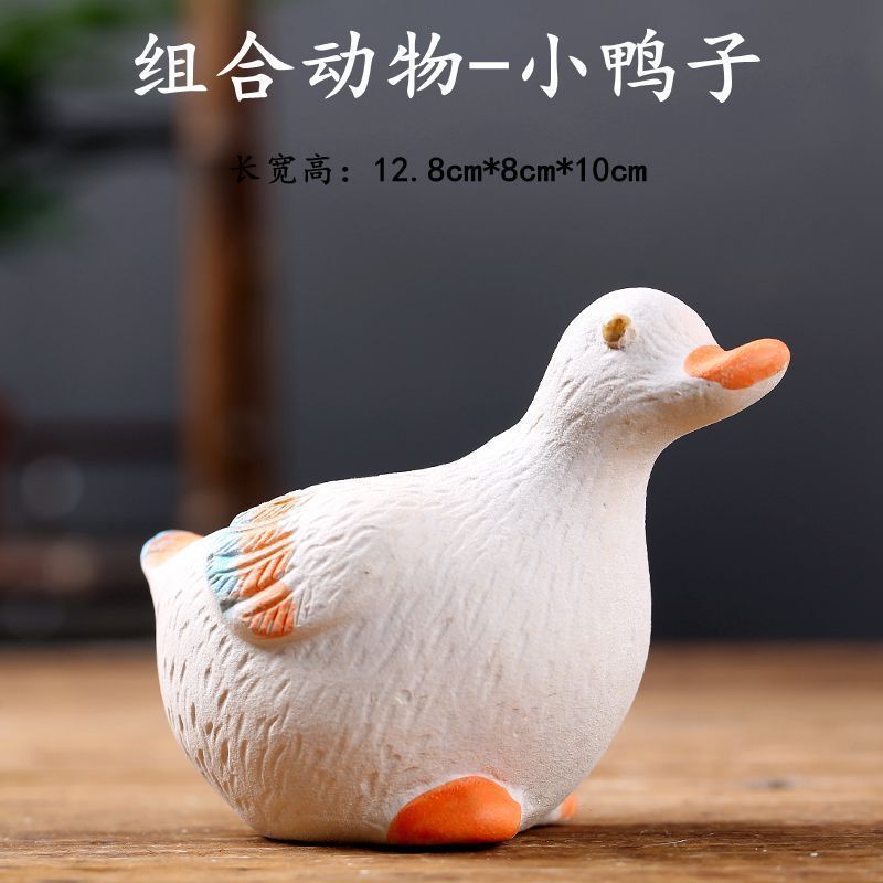 白羊可爱卡通小动物彩绘异形透气多肉花盆个性超萌摆件工艺品批发|undefined