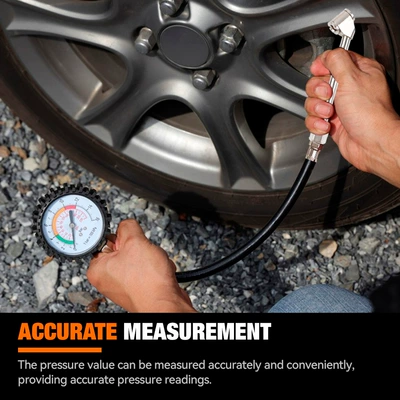 nozzle connector, metal, Air pressure gauge/tire pressure gauge