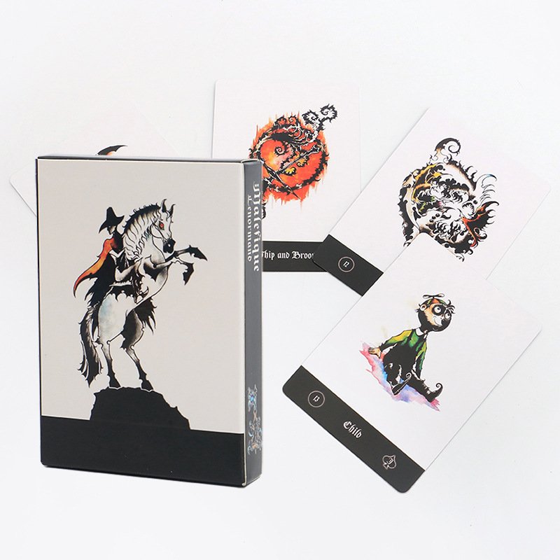 Cartas de tarot oráculo rui nian li nuo man versión en inglés_voghion.com