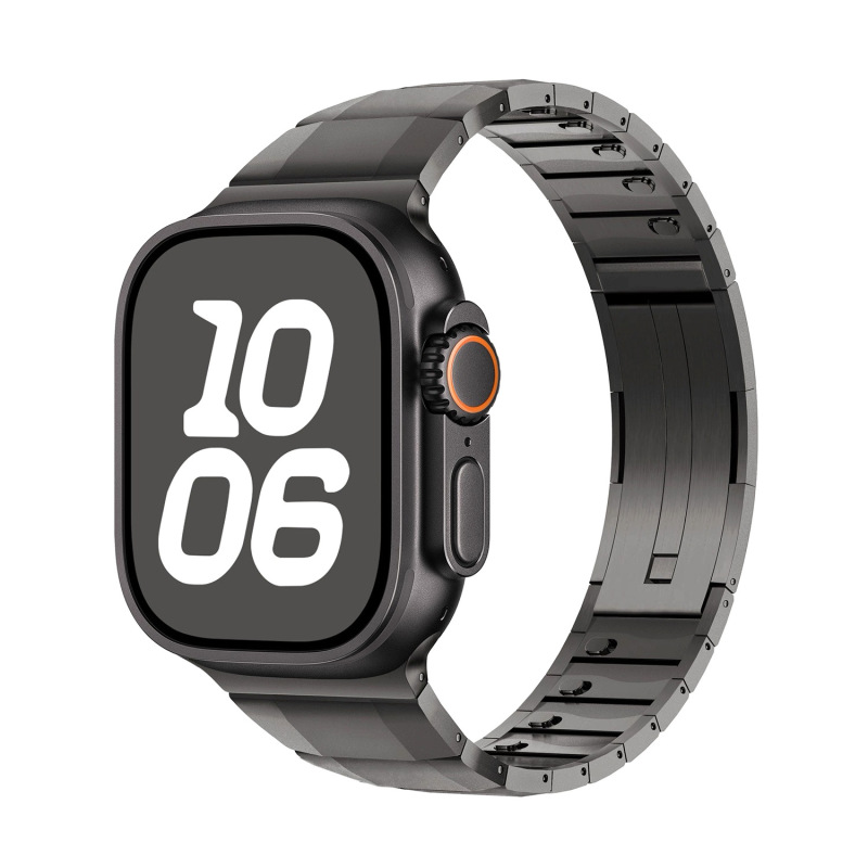适用苹果快拆表带Apple Watch金属钢带iwatch10弧形不锈钢手表带|undefined
