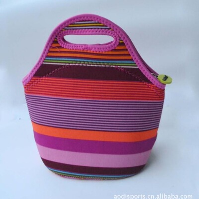 厂家供应潜水料午餐包便当袋 户外保温袋 潜水料电脑包IPAD套|ms