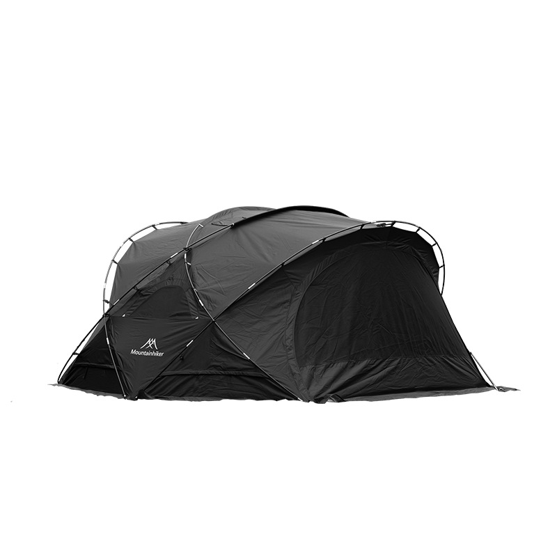 Mountain Guest 半球ドームテント アウトドア オールインワン テント トンネル ダブルオープン キャンプ ピクニック 防水 日焼け止め 卵殻キャノピー