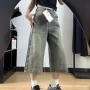 夏季宽松美式新款牛仔裤