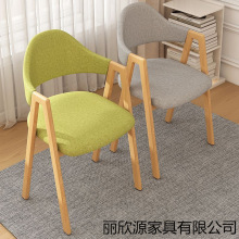 北欧餐椅家用现代简约a字椅餐厅椅子靠背铁艺餐桌椅卧室书桌凳批