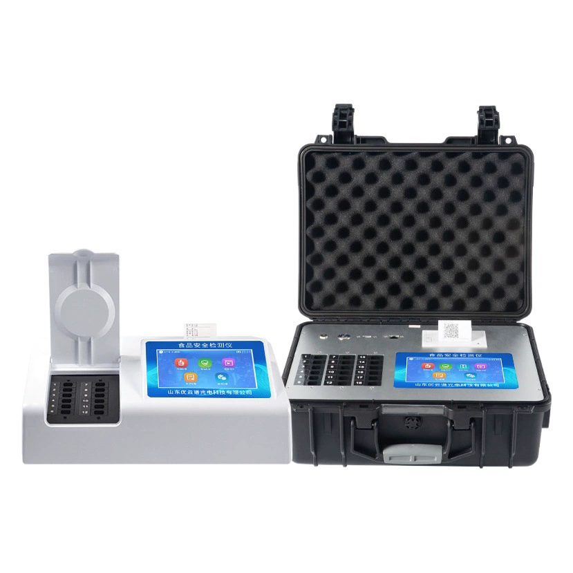 Многофункциональный детектор безопасности пищевых продуктов, портативный детектор остатков фруктов, овощей и мяса, пестицидов, быстрый тест, комплексный детектор безопасности пищевых продуктов