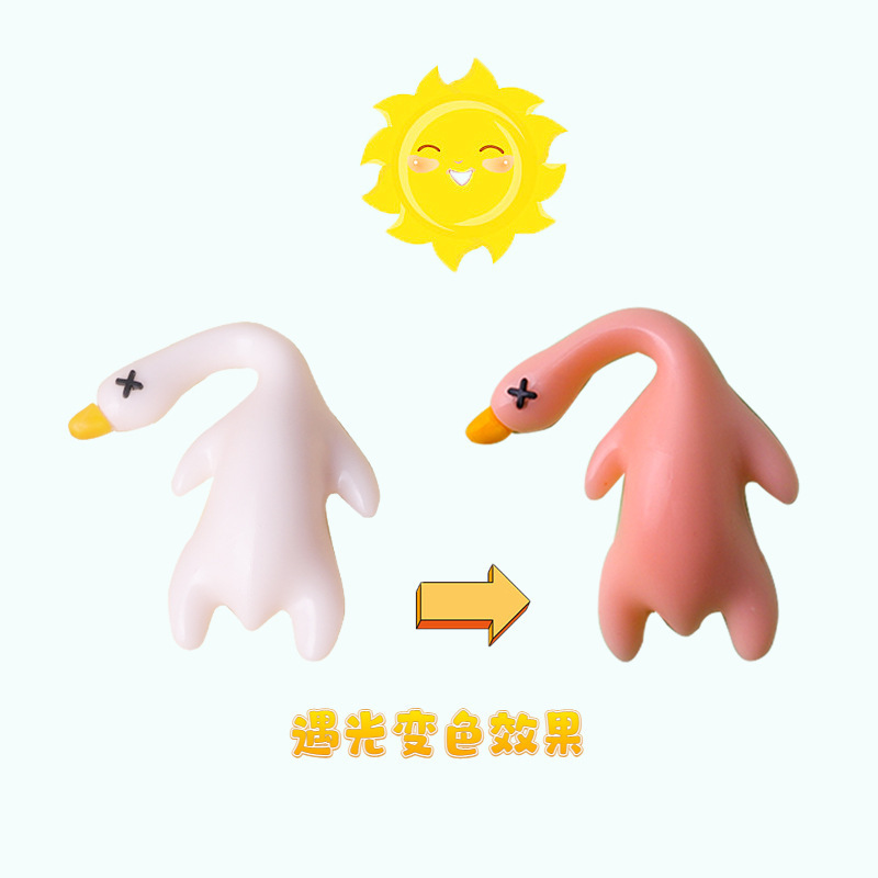 Color-changing Roast Duck Car Pendant Creative Rear View Mirror Duck Pendant Car Internet Celebrity Cute Car Interior Decorations Color-changing Roast Duck Car Pendant Creative Rear View Mirror Duck Pendant Car Internet Celebrity Cute Car Interior Decorations