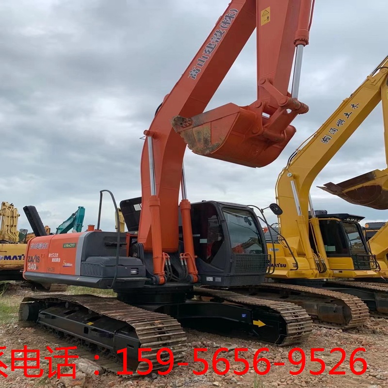 HITACHI日立ZAX240二手挖掘机 EAX240日立挖机现货转让价格低包送